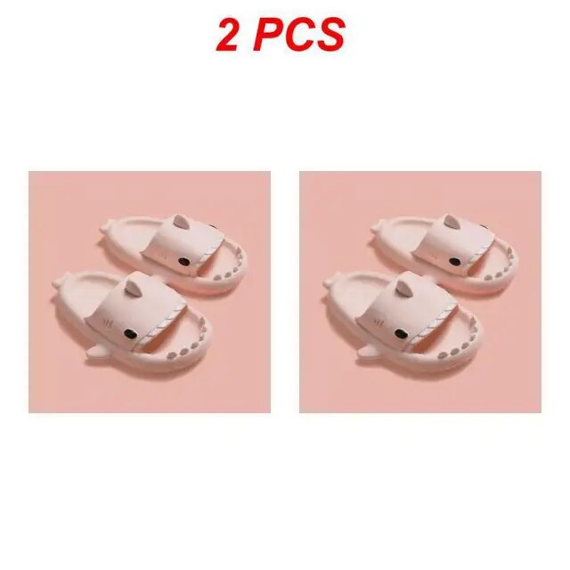 1/2PCS Children Slippers Kids Sandals Parent-child Aldult Women Men Shoes Cartoon Summer Boys Soft Sole