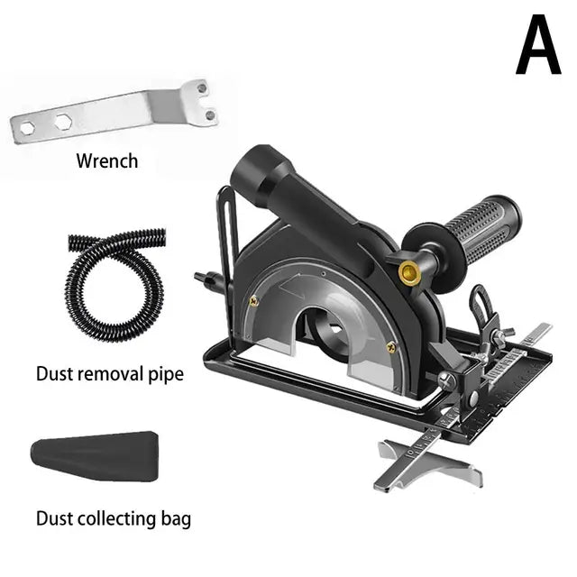 Upgraded Hand Angle Grinder Converter To Cutter 45°adjustable Saw Cutting Base Machine Refit Electric Circular Chain Saw Br X7U7