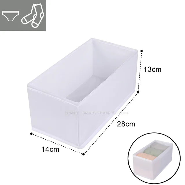 Cabinet Underwear Organizer Drawer Clothes Organizer Boxes Closet Organizer For Underwear Bra Socks Underpants Storage Organizer