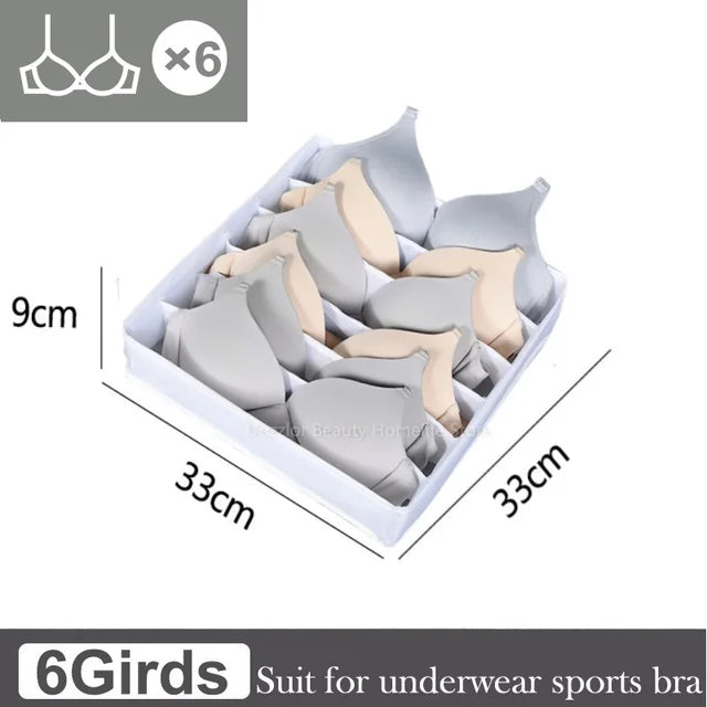 Cabinet Underwear Organizer Drawer Clothes Organizer Boxes Closet Organizer For Underwear Bra Socks Underpants Storage Organizer