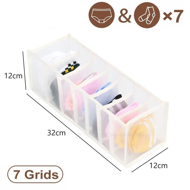 Jeans Clothing Organization Storage Box Closet Organizer For Underwear Socks Pants Organizer Cabinet Underwear Storage Organizer