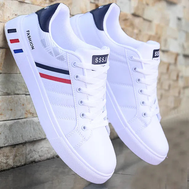 White Vulcanized Sneakers Boys Cheap Flat Comfortable Shoes Men Autumn Spring 2022 Sneakers Sapatenis Masculino chaussures