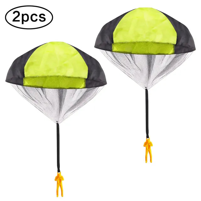 1/2/3pcs Hand Throwing Parachute Flying Toys for Children Educational Outdoor Games Sports Entertainment Sensory Play