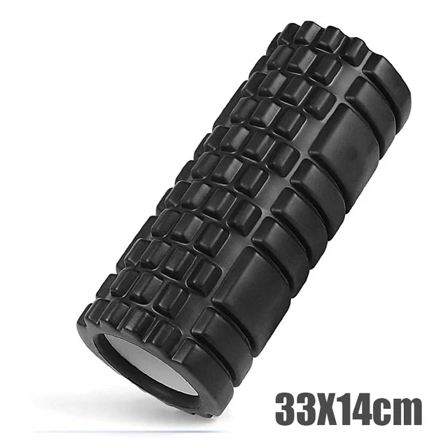 33cm Yoga Column Foam Axis Massage roller Muscle Back Muscle MassageThe grid Back training set shipping