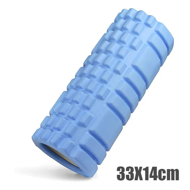 33cm Yoga Column Foam Axis Massage roller Muscle Back Muscle MassageThe grid Back training set shipping