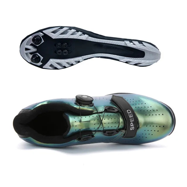 whytesole Men Cycling Sneaker Mtb Flat Shoes Cleat Self-Locking Mountain sapatilha ciclismo mtb Bike Shoes Women Road Bicycle