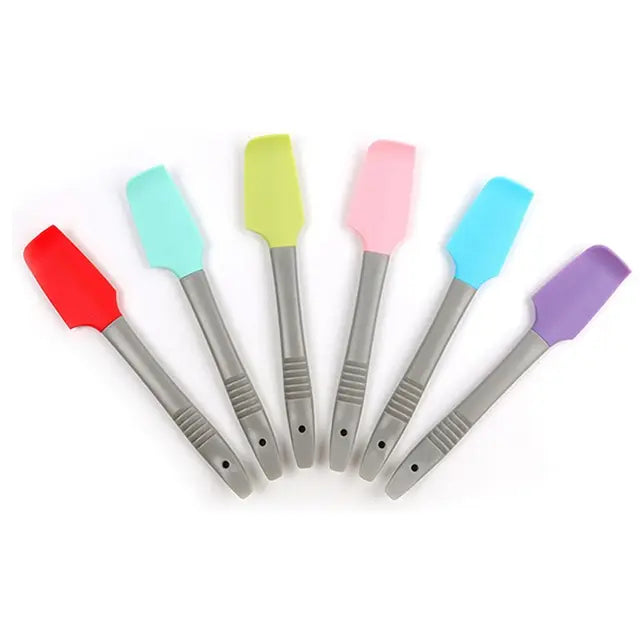 Mini Mixing Spoon Kitchenware Jar Batter Food Can Cake Tools Scrapers Kitchen Accessories Spatulas