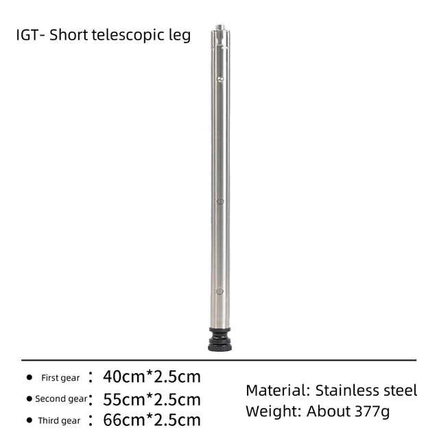 Camping IGT Table Free Combination Table Stainless Steel Storage Box IGT Accessories Outdoor Portable Folding Table New