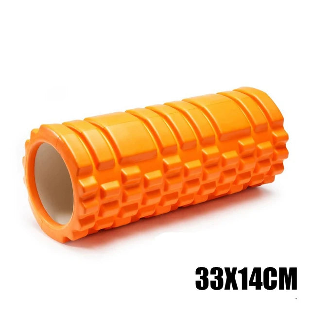 33cm Yoga Column Foam Axis Massage roller Muscle Back Muscle MassageThe grid Back training set shipping