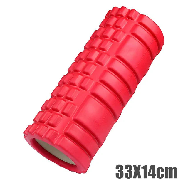 33cm Yoga Column Foam Axis Massage roller Muscle Back Muscle MassageThe grid Back training set shipping